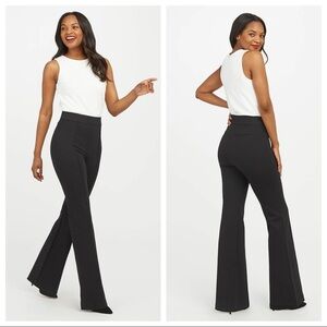 SPANX supersmooth PerfectFit Ponte Flare Pant Shaping Trouser Wide Leg 20252Q